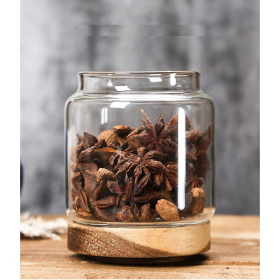 (SẴN) Hũ thủy tinh trơn đựng đồ khô 5 kích cỡ, hũ thủy tinh cao cấp, hũ đựng đồ khô 