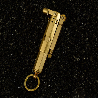 Vỏ Hột Quẹt Bật Lửa Xăng Đá JiFeng JF027 Thiết Kế Nhỏ Gọn Độc Lạ - Dùng Xăng Bấc Đá Cao Cấp