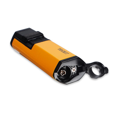 Vỏ Hột Quẹt Bật Lửa Khò 2 Tia C.ohiba Lubinski SK33 cob3020 Kèm Đục I Ga Tiện Lợi Đẹp Độc Lạ - Dùng Gas Cao Cấp