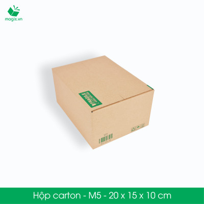 M5 - 20x15x10 cm - 60 Thùng hộp carton