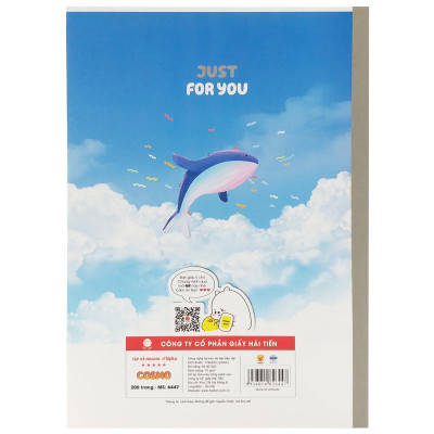 Vở Kẻ Ngang 200 Trang 70gsm Cosmo - Haplus 6447 (Mẫu Màu Giao Ngẫu Nhiên)