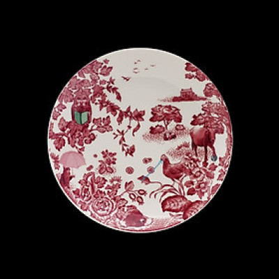 Đĩa Gốm 21cm - LOVERAMICS (SALAD PLATE) - Bộ Sưu Tập A CURIOUS TOILE