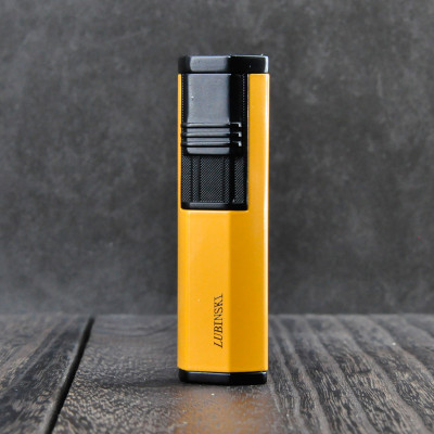 Vỏ Hột Quẹt Bật Lửa Khò 2 Tia C.ohiba Lubinski SK33 cob3020 Kèm Đục I Ga Tiện Lợi Đẹp Độc Lạ - Dùng Gas Cao Cấp