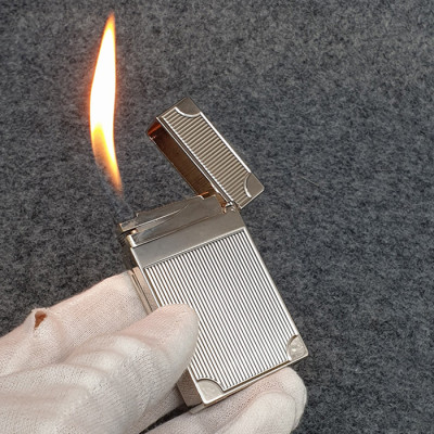 Vỏ Hột Quẹt Bật Lửa ga đá Upon D75T kẻ sọc đứng khuyết bốn góc