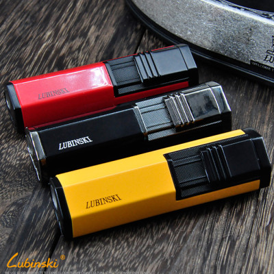 Vỏ Hột Quẹt Bật Lửa Khò 2 Tia C.ohiba Lubinski SK33 cob3020 Kèm Đục I Ga Tiện Lợi Đẹp Độc Lạ - Dùng Gas Cao Cấp