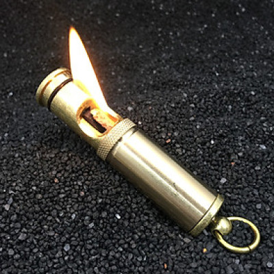 Vỏ Hột Quẹt Bật Lửa Xăng Đá Dolphin HY-682 Có Buồng Chắn Gió