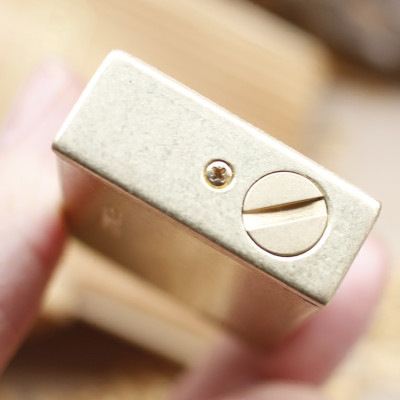 Vỏ Hột Quẹt Bật Lửa Xăng Đá Promise BN115 Thiết Kế Đẹp Độc Lạ - Dùng Xăng Bấc Đá Cao Cấp