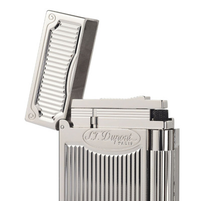 Vỏ Hột Quẹt Bật Lửa Upon Gas Đá D145T Họa Tiết Kẻ Dọc In Logo Đẹp Độc Lạ - Dùng Gas Đá Cao Cấp