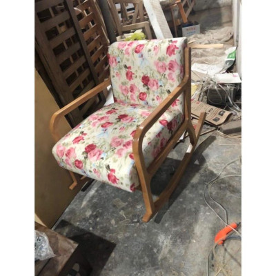 Hàng HOT GIÁ SỈ Ghế bập bênh thư giãn sofa hoa nhí siêu đẹp ( tặng kèm 1 gối ôm cute)