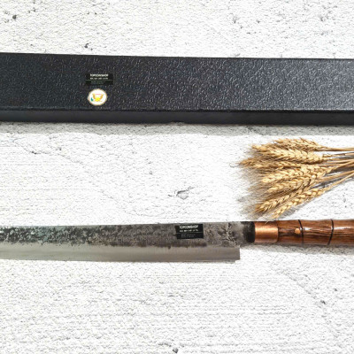 DAO - DAO BẾP SASHIMI MẶT HOA VĂN MÃ N4 nt topcoomshop vn