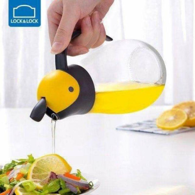 Bình Rót Dầu Nắp Mở Tự Động Cao Cấp Dung Tích 550ml CK0201 (cam kết hàng chính hãng)