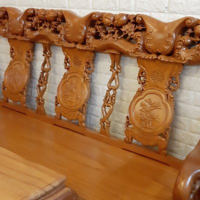 Bộ salon phòng khách Tundo 6 món tay 12