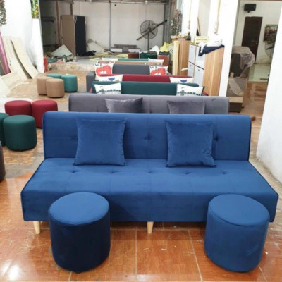 Hàng HOT GIÁ SỈ ghế sofa ( kèm 2 đôn 2 gối ) mã Q1 (ib shop chọn màu nha️)