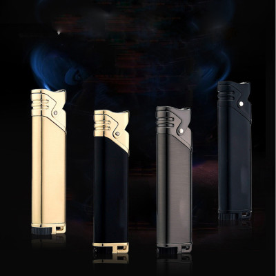 Vỏ Hột Quẹt Bật Lửa Khò 1 Tia Honest BCZ-3021 Đẹp Độc Lạ Lửa Khò Mạnh Mẽ - Dùng Gas Cao Cấp