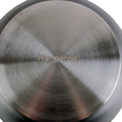 Chảo nhôm vân đá chống dính đáy từ Kangaroo KG663M( 28 cm) - Hàng chính hãng