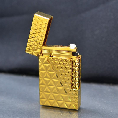 Vỏ Hột Quẹt Bật Lửa Upon Xăng Đá 1 Lỗ Hoa Văn Kim Cương 3D Sang Trọng DX28