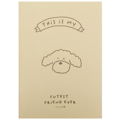 Sổ Khâu Hình Động Vật - Morning Glory 11730-89462 - Cutest Friend Ever