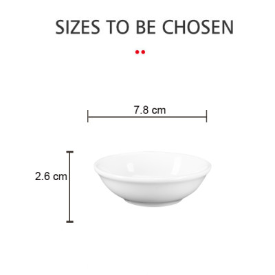 Combo 6 đĩa hến đựng nước chấm sứ Long Phương