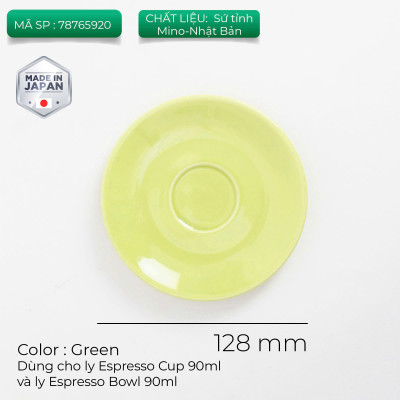 Đĩa sứ Origami Espresso Saucer 128mm