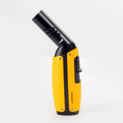 Vỏ Hột Quẹt Bật Lửa Gas Jobon ZB-597 Khò Mỏ Vịt 1 Tia Chỉnh Gas Dễ - Nhiều Màu