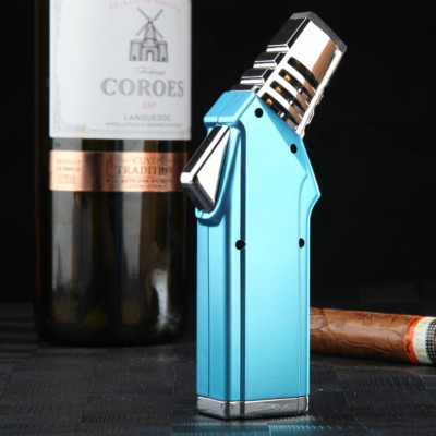 Vỏ Hột Quẹt Bật Lửa Khò 1 Tia Mạnh Mẽ Jobon ZB583 Thiết Kế Đẹp Độc Lạ - Dùng Gas Cao Cấp