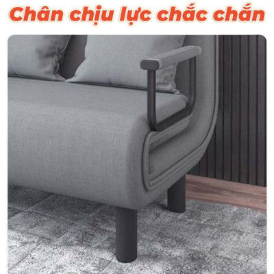 Giường Ghế Sofa Gấp Gọn (TẶNG KÈM 1 GỐI) Cho Văn Phòng, Nhà Khách Chính Hãng NIKITA