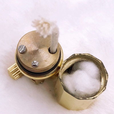 Vỏ Hột Quẹt Bật Lửa Xăng Đá Mini Đồng Z65 Thiết Kế Đẹp Độc Lạ Màu Vàng Trơn - Dùng Xăng Bấc Đá Cao Cấp