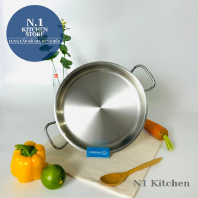 Chảo omelette inox cao cấp Korkmaz Proline 24 cm - A1185 - Hàng chính hãng