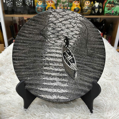 Dĩa sơn mài cao cấp Thanh Bình Lê cẩn trứng đẹp hoạ tiết đa dạng