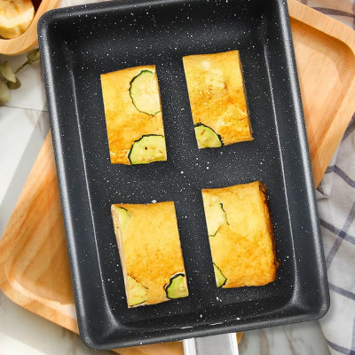 Bộ nồi chảo 2 món SL2,  quánh 16cm + nồi 20cm + chảo vuông 15x20cm đáy từ/ Induction Seoulcook Hàn Quốc, dùng được tất cả các loại bếp – Hàng chính hãng