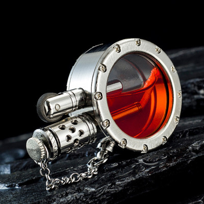 Vỏ Hột Quẹt Bật Lửa Hộp Quẹt Xăng Đá Thủ Công ShuFang Thiết Kế Thân Chứa Nhiên Liệu Trong Suốt Đẹp Độc Lạ