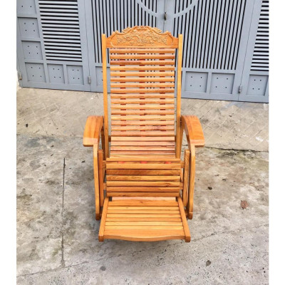 Ghế thư giãn gỗ tràm bông vàng bền đẹp giá yêu thương tiện sử dụng cho mọi gia đình Việt/ giá xuất xưởng