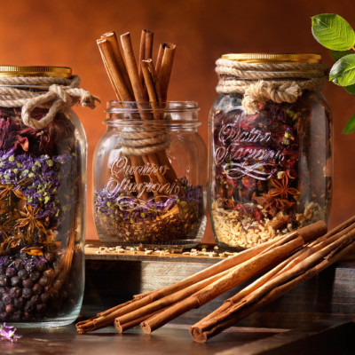 Hũ thủy tinh nắp vặn 1500ml Quattro Invetro Ý - Hàng Chính Hãng