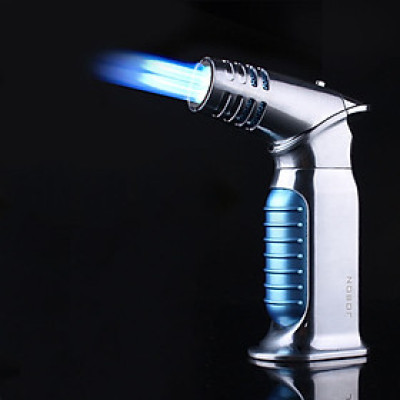 Vỏ Hộp Quẹt Bật Lửa Khò 4 Tia Jobon ZB-393, Có Chế Độ Rảnh Tay Tiện Lợi - Dùng Gas Cao Cấp ( Nhiều Màu)