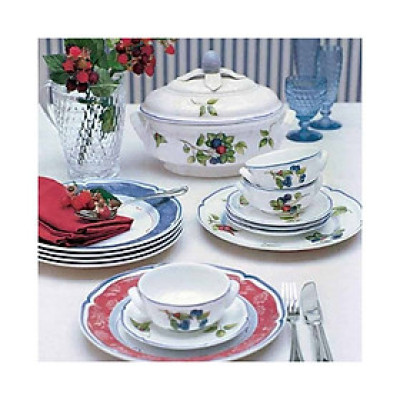 Bộ Bát Súp Kèm Đĩa Villeroy & Boch Cottage 10-1115-2500 (1250+2510) Hàng chính hãng