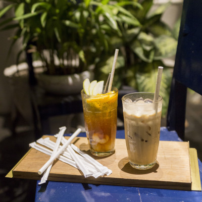 Ống hút giấy cao cấp Clean Paper Straw _ thùng 2500 ống có bọc giấy kích thước 6mm x 197mm dùng uống cà phê nước ép... ( take away)