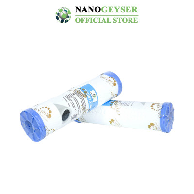 Bộ 2 lõi lọc nước 12 dùng cho các dòng máy NANO và UF, Lõi PP.2IN1.GAC, Cation - Hàng Chính Hãng