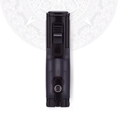 Vỏ Hột Quẹt Bật Lửa khò 3 tia nhìn rõ dung lượng gas kèm đục lỗ Lubinski SK44