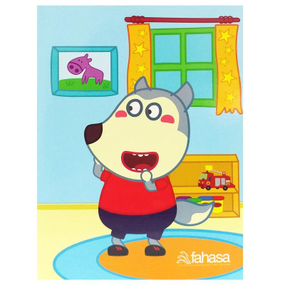 Tập Học Sinh Wolfoo Và Những Người Bạn - 4 Ô Ly 96 Trang 70gsm - Fahasa 03 (Mẫu Bìa Giao Ngẫu Nhiên)