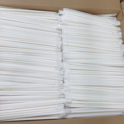 Ống hút giấy cao cấp Clean Paper Straw _ thùng 2500 ống có bọc giấy kích thước 6mm x 197mm dùng uống cà phê nước ép... ( take away)