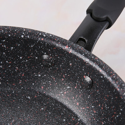 Chảo nhôm chống dính vân đá đáy từ 20 cm Kangaroo KG661XS - Hàng chính hãng