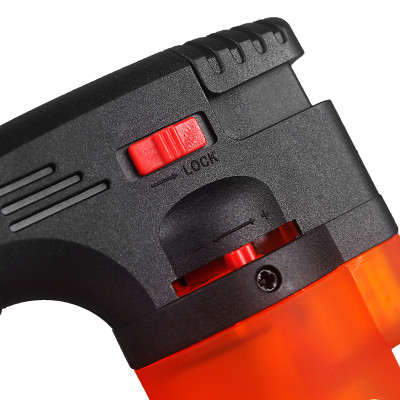 Bật Lửa Hột Quẹt Khò Gas 1 Tia Lubinski SK-79 Đẹp Độc Lạ Lửa Khò Mạnh Mẽ Khoang Chứa Gas Trong Suốt Nhìn Thấy Lượng Gas  - Nhiều Màu