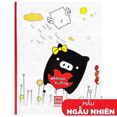 Tập Class MonoKuro Boo - 4 Ly Ngang 200 Trang - Hồng Hà 0390 (Mẫu Màu Giao Ngẫu Nhiên)