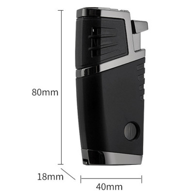 Vỏ Hột Quẹt Bật Lửa Khò Gas Để Bàn 2 Tia Cực Mạnh Honest BCZ 754 Đẹp Độc Lạ - Dùng Gas Cao Cấp