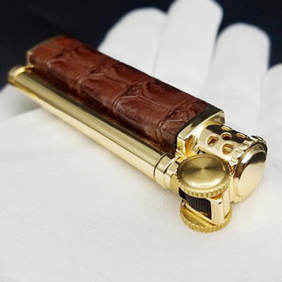 Vỏ Hột Quẹt Bật Lửa Hột Quẹt Xăng Đá Chief CF002-2 Bọc Da Cao Cấp [Kiểu Dáng Độc Lạ - (KHÔNG XĂNG)