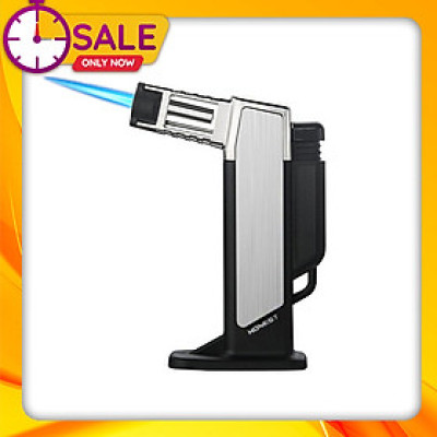 Vỏ Hột Quẹt Bật Lửa Khò 1 Tia Để Bàn Honest BCZ-484 Thiết Kế Đẹp Độc Lạ Lửa Khò Mạnh Mẽ - Dùng Gas Cao Cấp