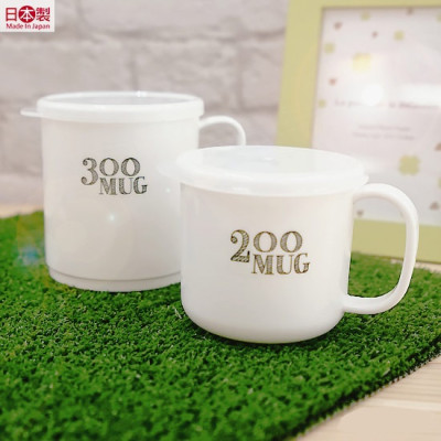 Cốc nhựa nắp mềm Nakaya 300ml R/B/W (Xanh/Đỏ/Trắng) hàng nội địa Nhật Bản (Made in Japan) #K-519