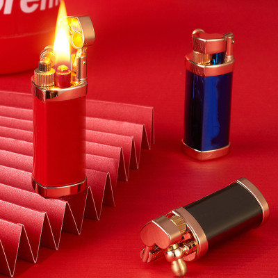 Vỏ Hột Quẹt Bật Lửa Xăng Đá Yubang Love Hình Trái Tim Cực Đẹp Nắp Giữ Xăng Tốt - Nhiều Màu