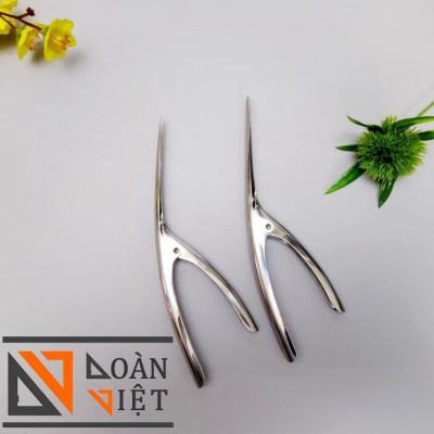 Bí Quyết Tách vỏ TÔM Siêu Nhanh - loại lớn INOX 304. Dụng cụ tách bóc vỏ tôm sử dụng dễ dàng gọn nhẹ ĐẸP, TIỆN DỤNG. Chu
