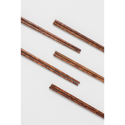 Bộ 10 đôi đũa dừa đá Thăng Long PHUSANG được làm từ gỗ tự nhiên không chất bảo quản dùng trong nhà hàng khách sạn và bàn ăn